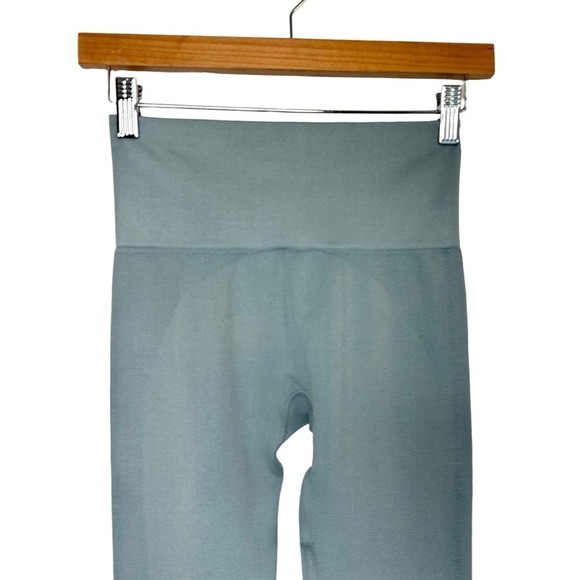 Set Active Womens Sculptflex Seamless Active Leggings Size S/M Blue Workout - Picture 3 of 6